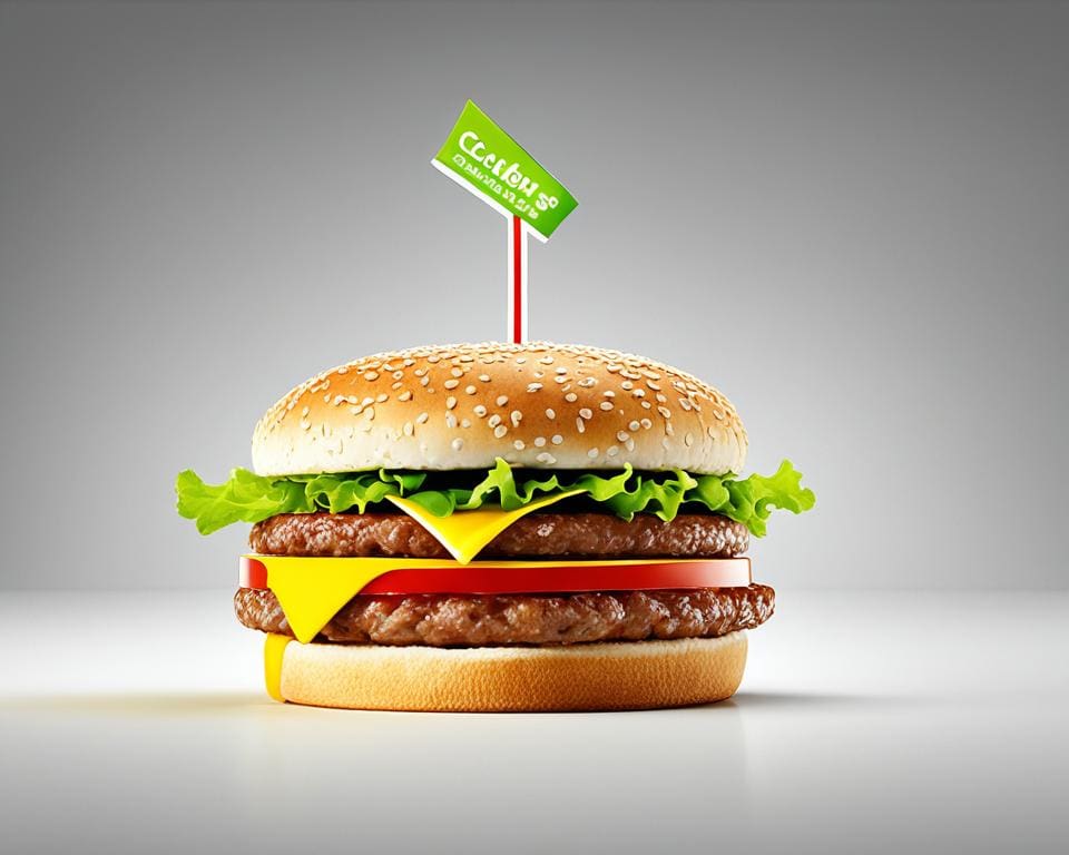 Mac hamburger voedingswaarde