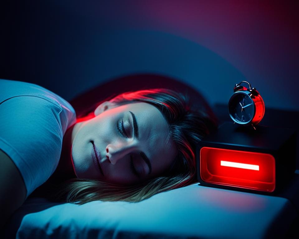 Rood licht therapie voor Melatonine en slaap