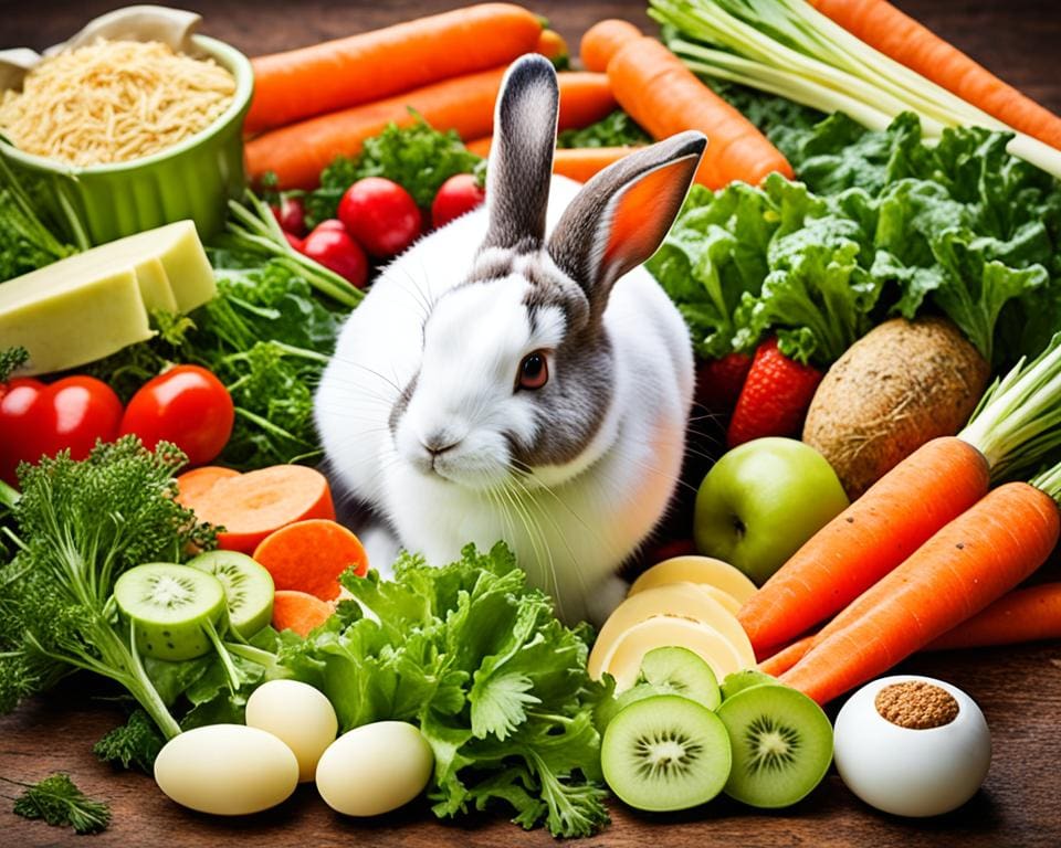 giftig voedsel voor konijnen