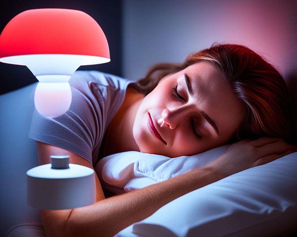 voordelen van rood licht therapie voor slaap