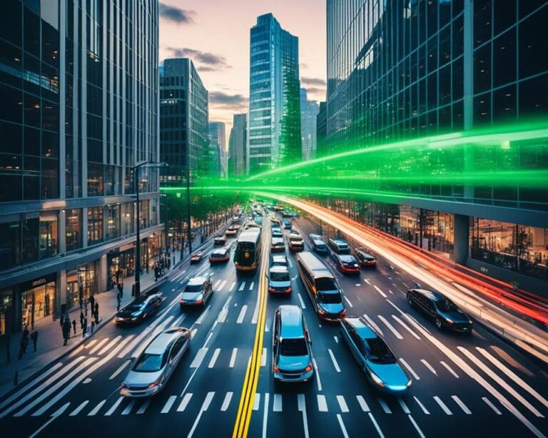 De rol van AI in het optimaliseren van stadsverkeer en openbaar vervoer
