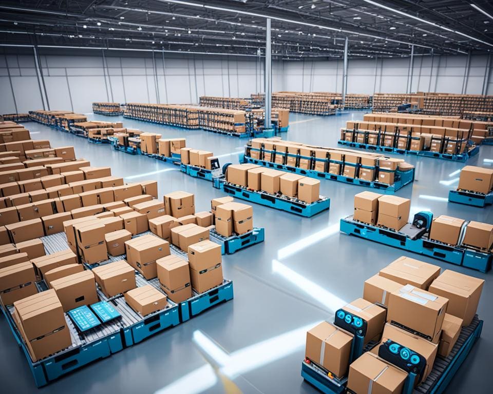 Amazon's AI in logistiek: Een revolutie in transport