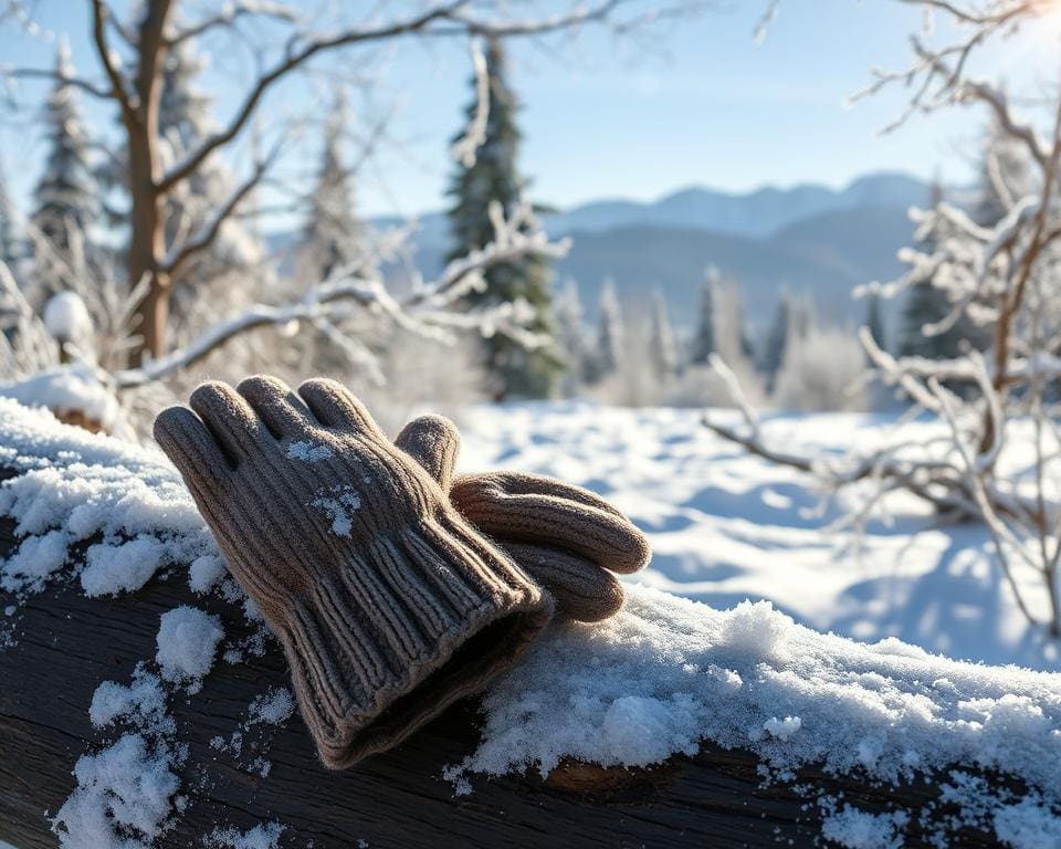 Warme handschoenen voor koude outdooravonturen