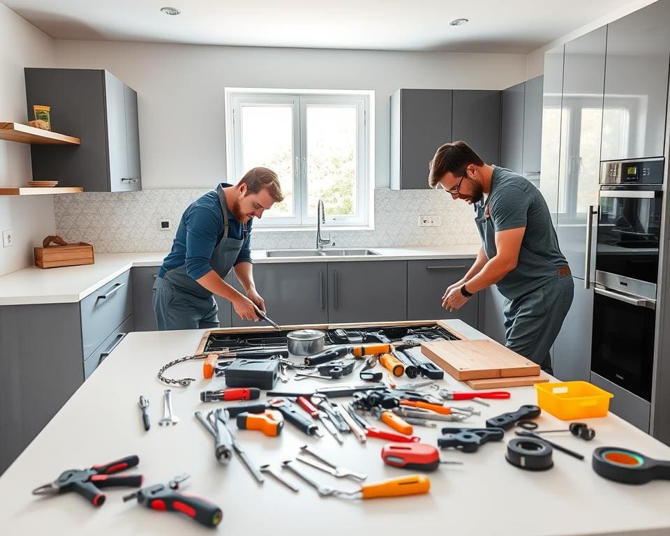 keuken demonteren service