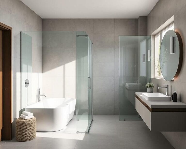 Douchewanden die je badkamer een moderne uitstraling geven