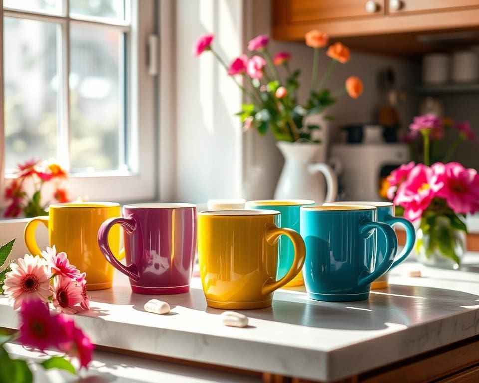 Koffiemokken die je ochtendroutine opfleuren