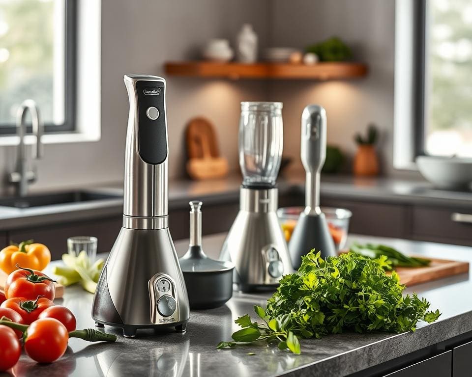 Luxe staafmixers voor snelle en gemakkelijke maaltijden