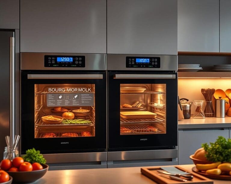 Slimme ovens met ingebouwde receptenbibliotheek