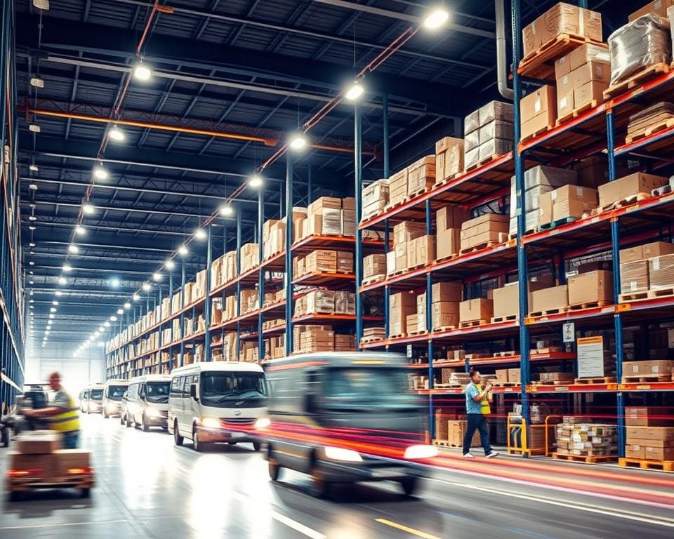 Hoe zorgt Tien Fulfilment voor snelle leveringen?