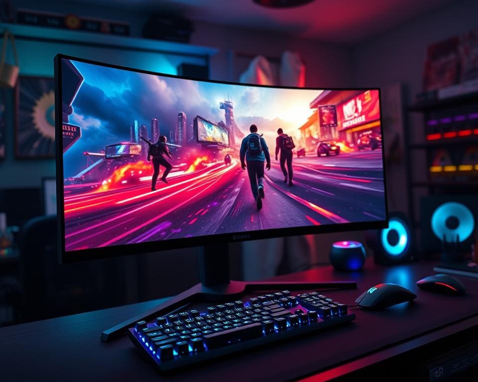 gaming monitoren met QLED-technologie