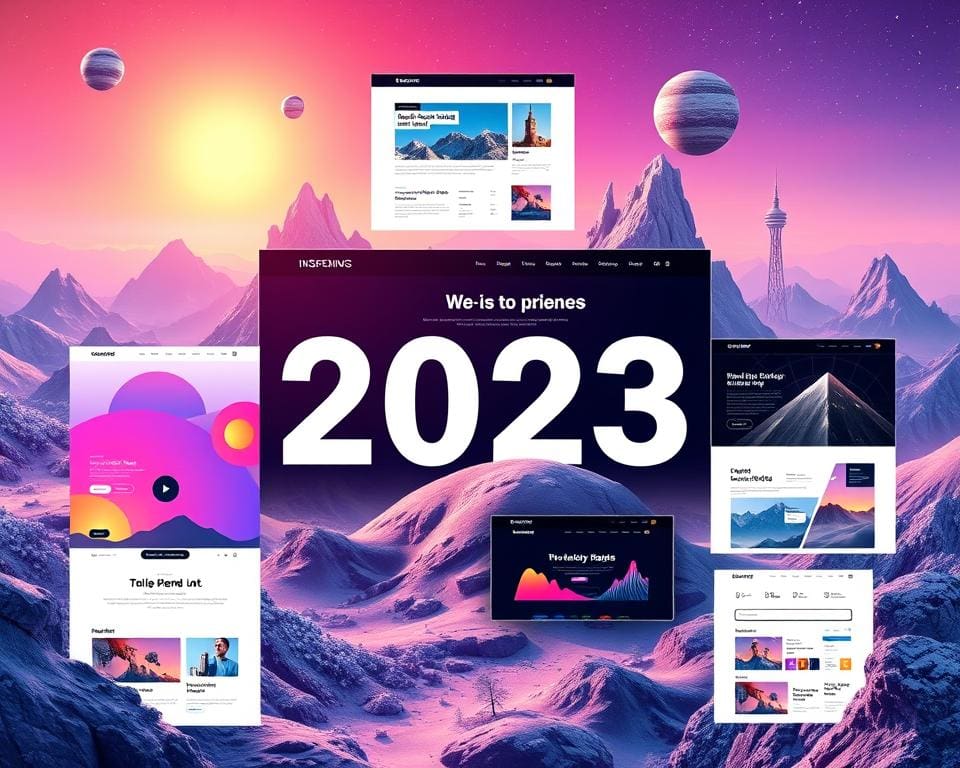 website ontwerp trends 2023