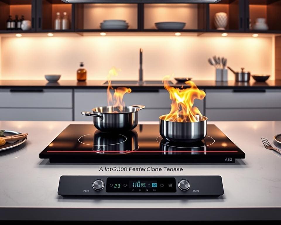 AEG-inductiekookplaten: technologie en precisie