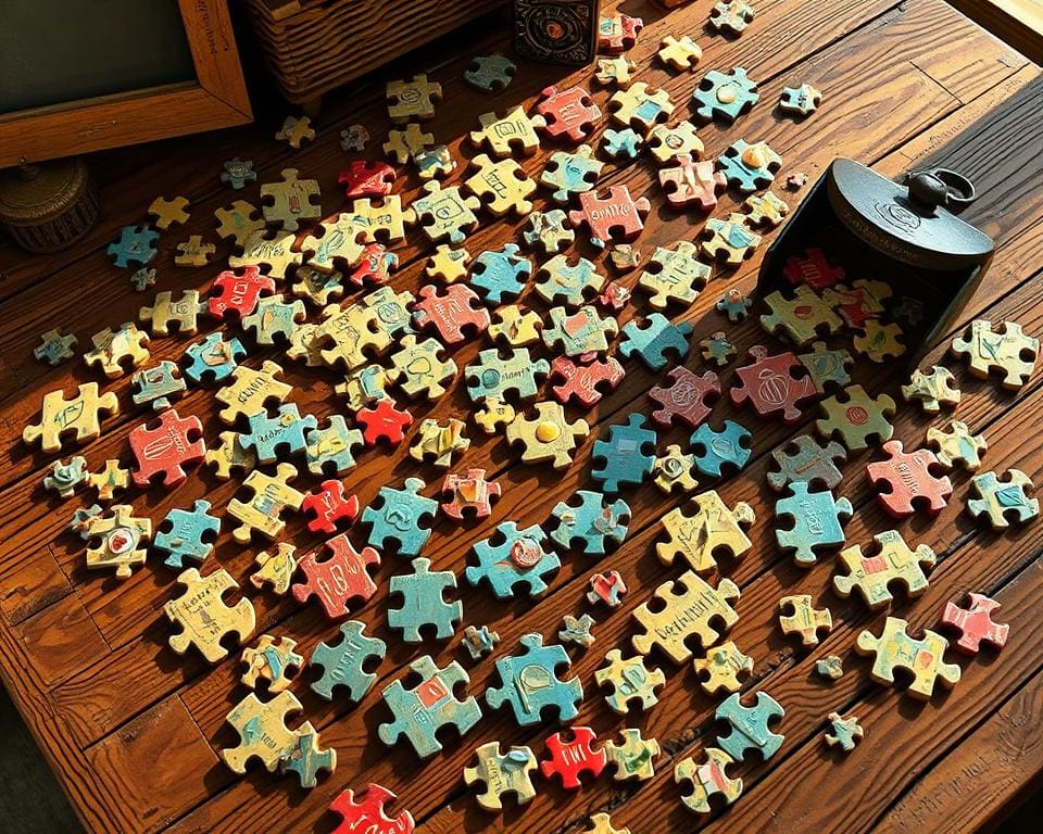 Creëer unieke puzzels met persoonlijke aanwijzingen