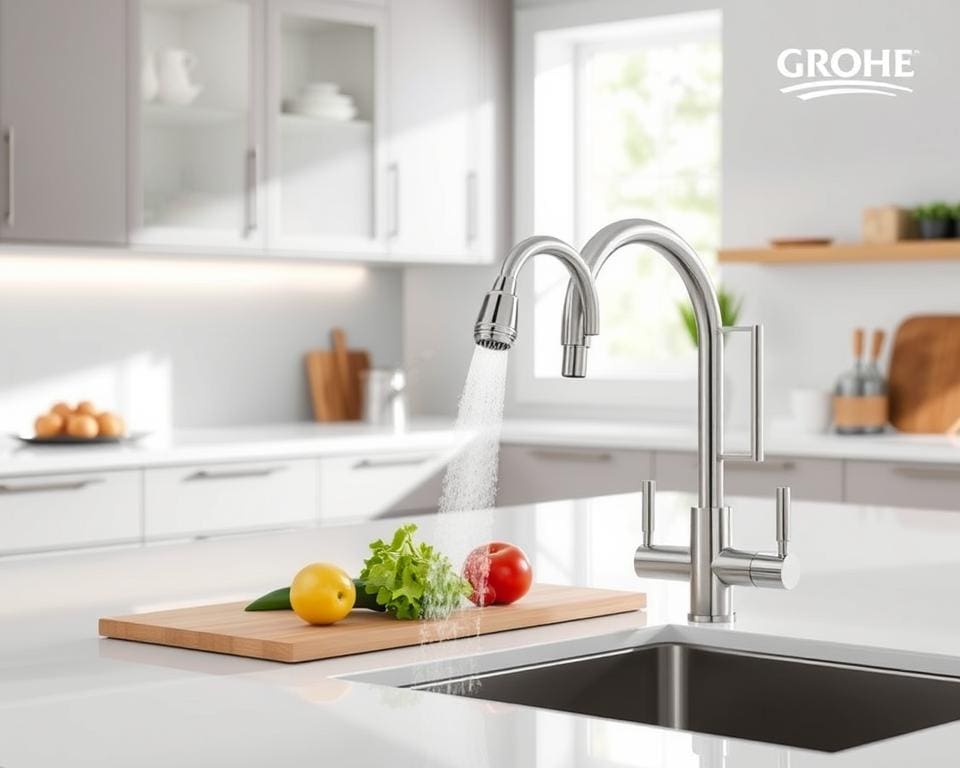 Grohe-keukendouches: flexibel en stijlvol