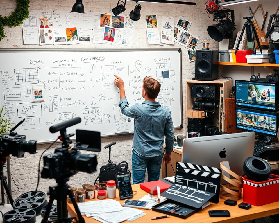 Videoproductie van idee tot eindresultaat