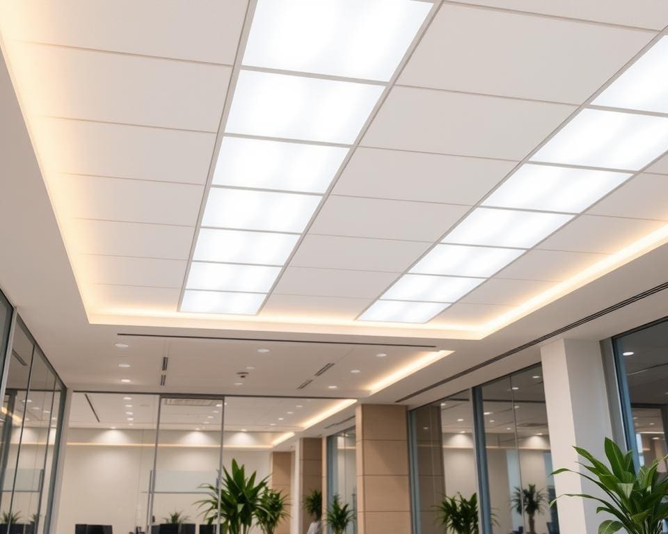 Voordelen van LED panelen in een systeemplafond uitgelegd