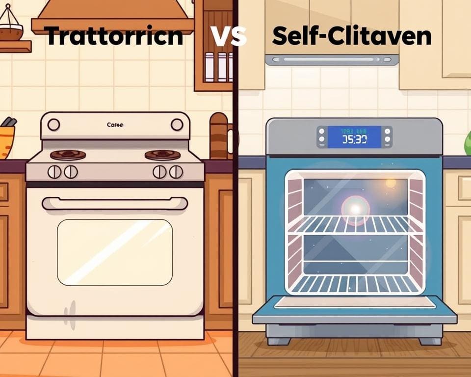 traditionele ovens versus zelfreinigende ovens