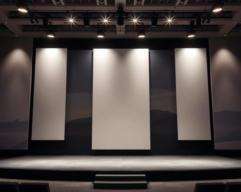 Hoe zorgt u voor een professionele presentatie met panelen?