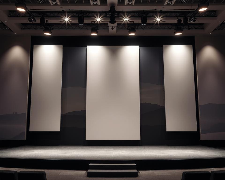 Hoe zorgt u voor een professionele presentatie met panelen?