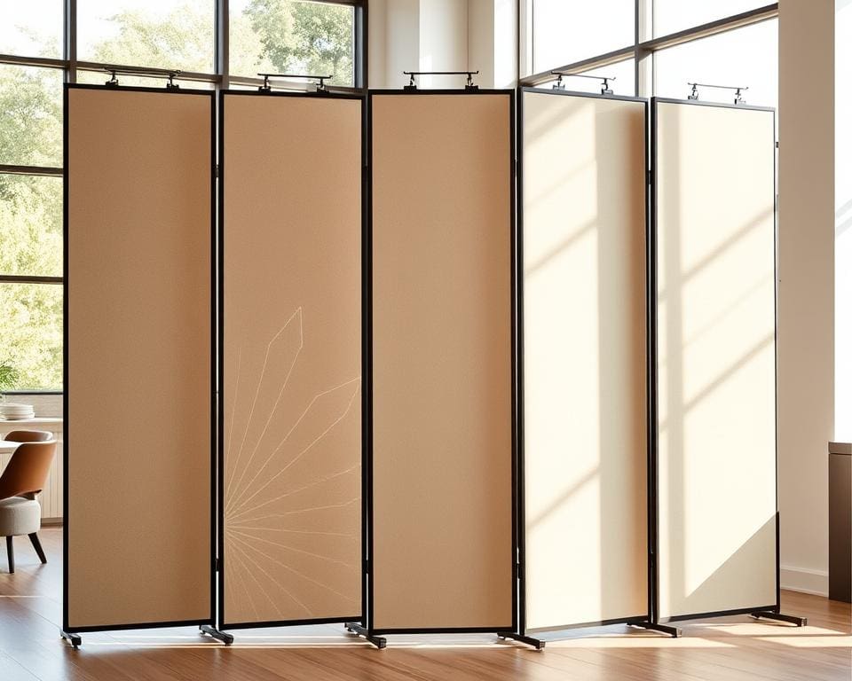 Zijn expositiepanelen ook geschikt als scheidingswand?