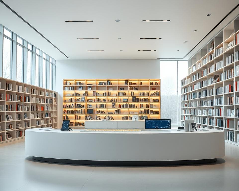 moderne bibliotheektechnologie