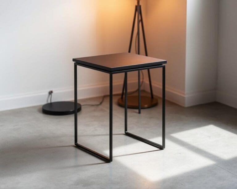 Industrieel in Huis: zwarte sidetables in alle maten