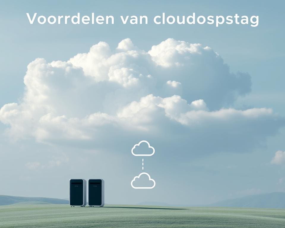 cloudopslag voordelen