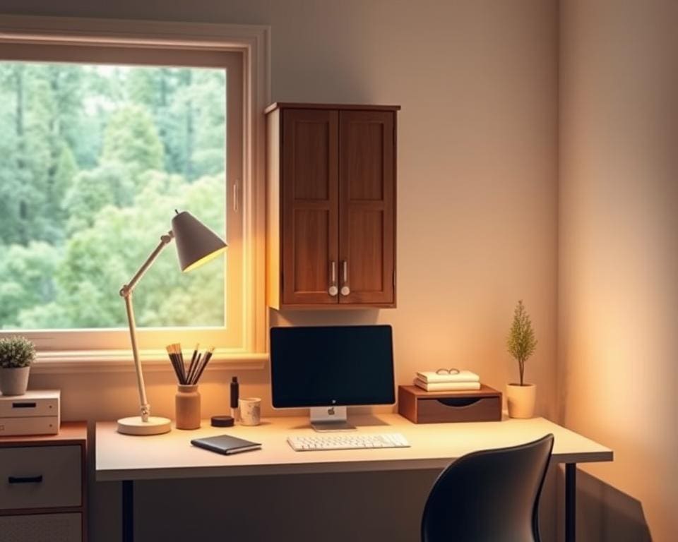 Hoe helpt een kleine kast bij focus?