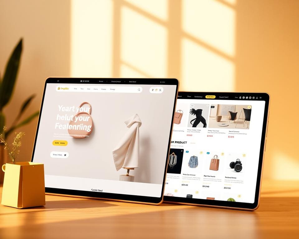 Shopify webshop design