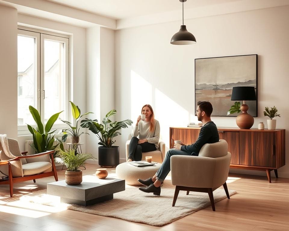 Wat zijn leuke accenten voor een monochroom interieur?