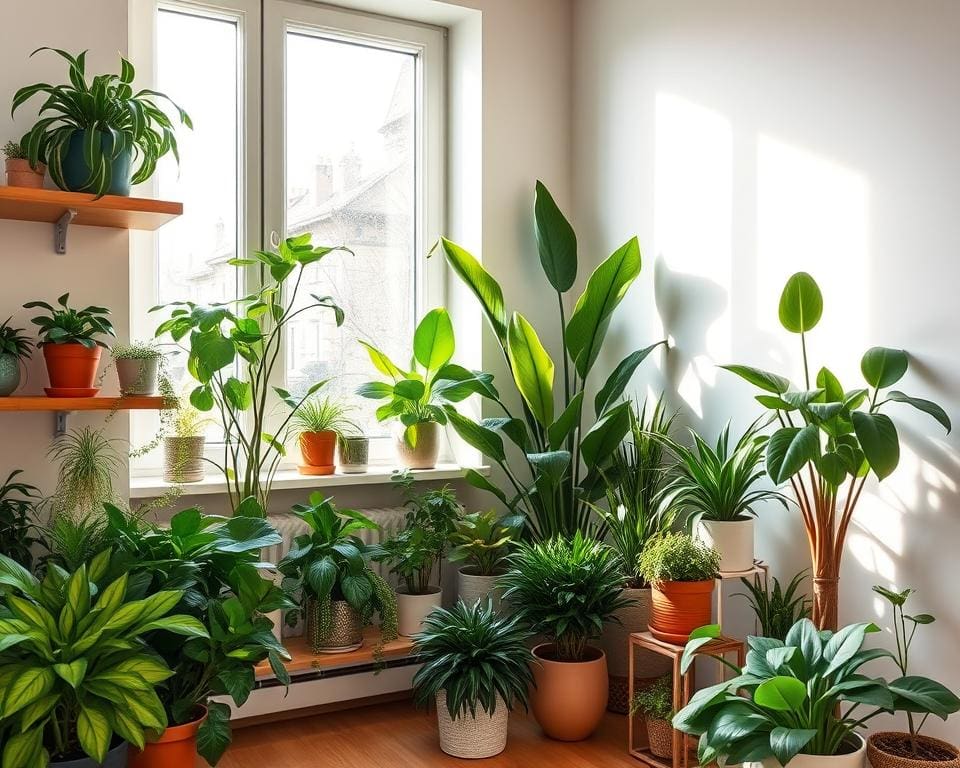 Wat zijn originele ideeën voor een plantenhoek?