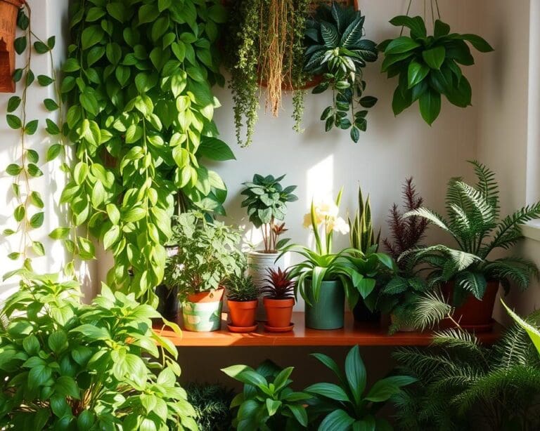 Wat zijn originele ideeën voor een plantenhoek?