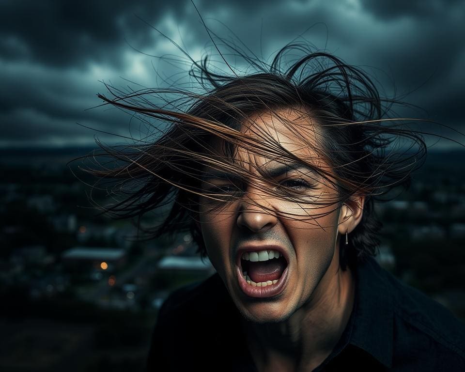 hoofdwind effect op emoties