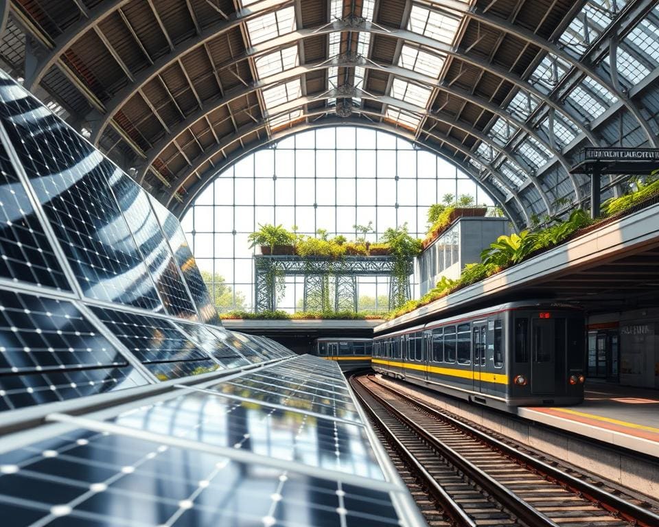 Duurzaamheid in stationsrenovatie