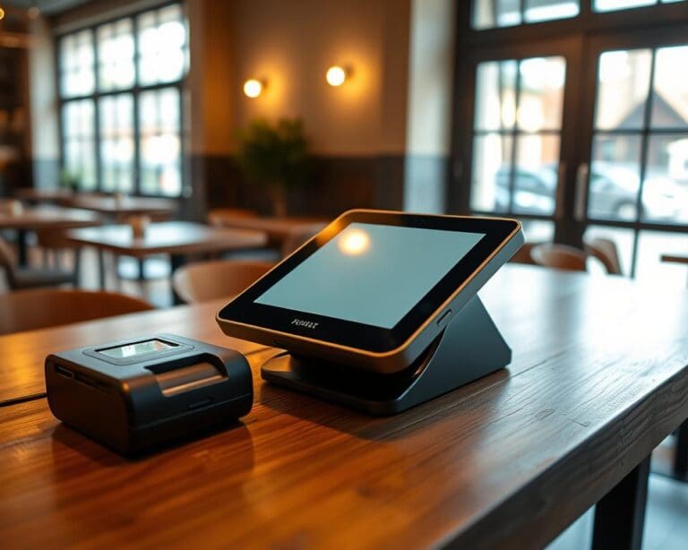 Efficiëntie aan tafel met een mobiel kassasysteem