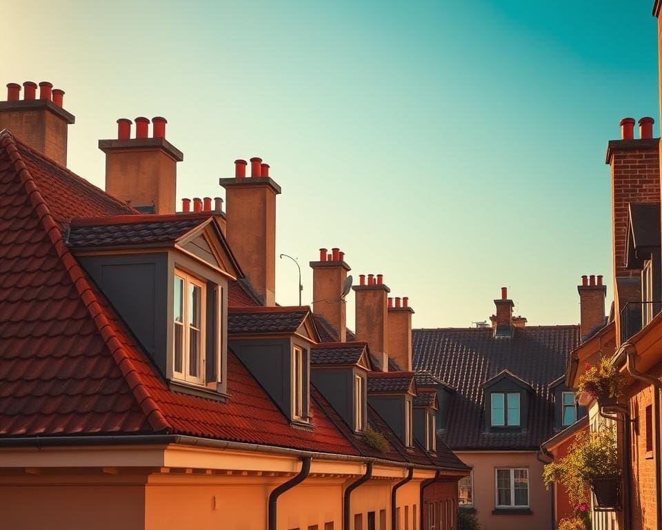 Wat zijn regels voor daken in beschermde stadsdelen?