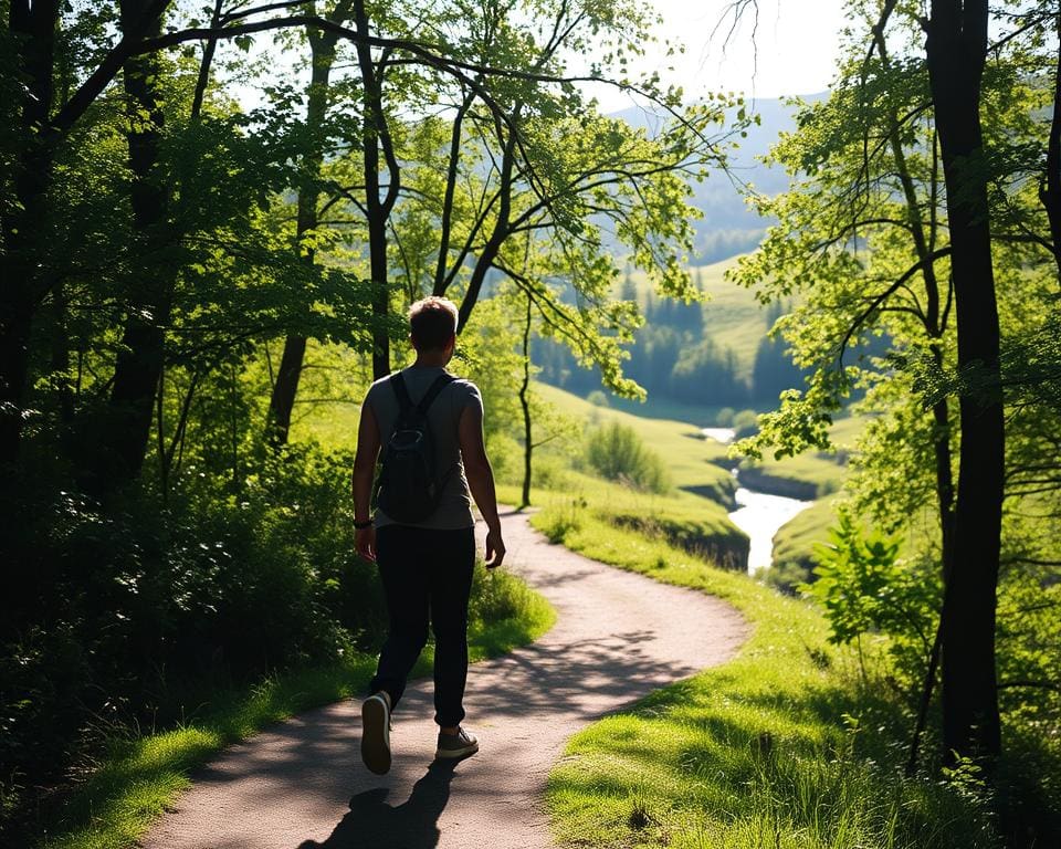 Wat doet een wandeling met je stemming?