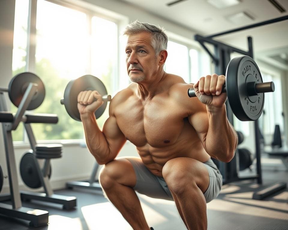Wat is het effect van krachttraining boven de 40?