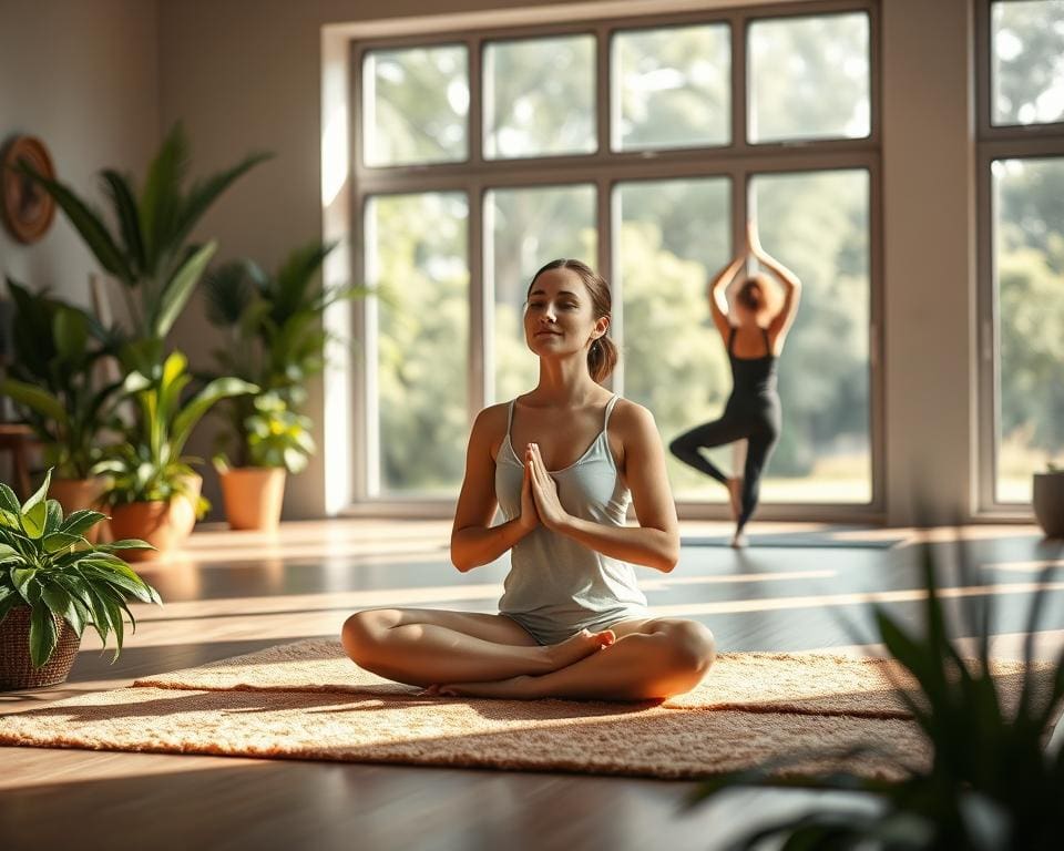 Yoga en meditatie in stilte