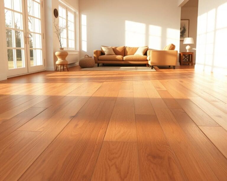 Een houten vloer die warmte en authenticiteit geeft