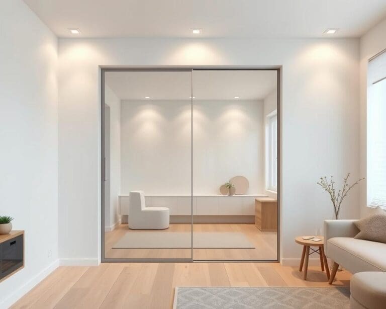 Een schuifdeur die ruimte bespaart en modern oogt