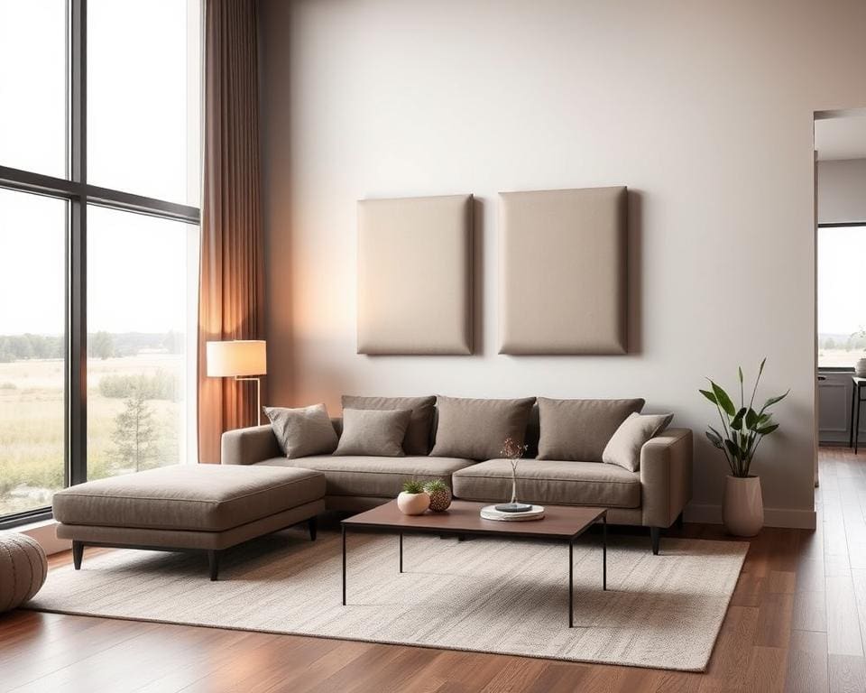 Hoe pas je akoestische panelen toe in je woonkamer?