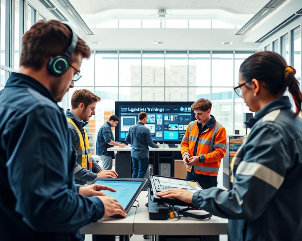investeren in training voor logistieke processen