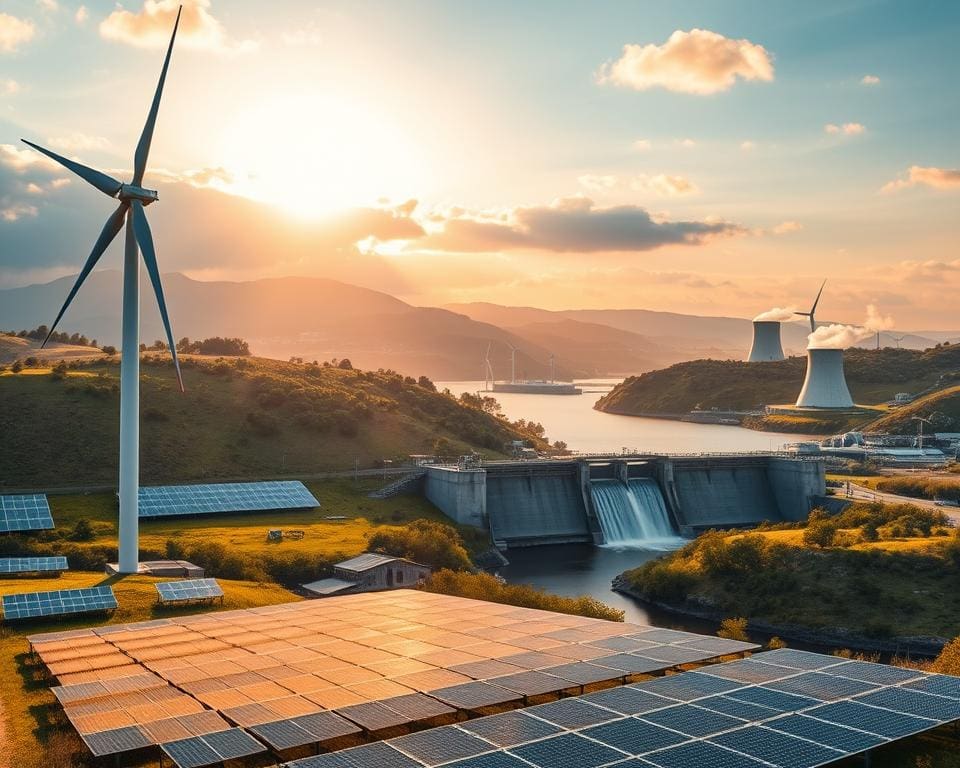 soorten duurzame energieprojecten