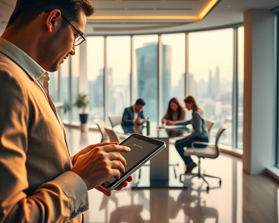 Efficiënt werken met mobiele apps voor bedrijven