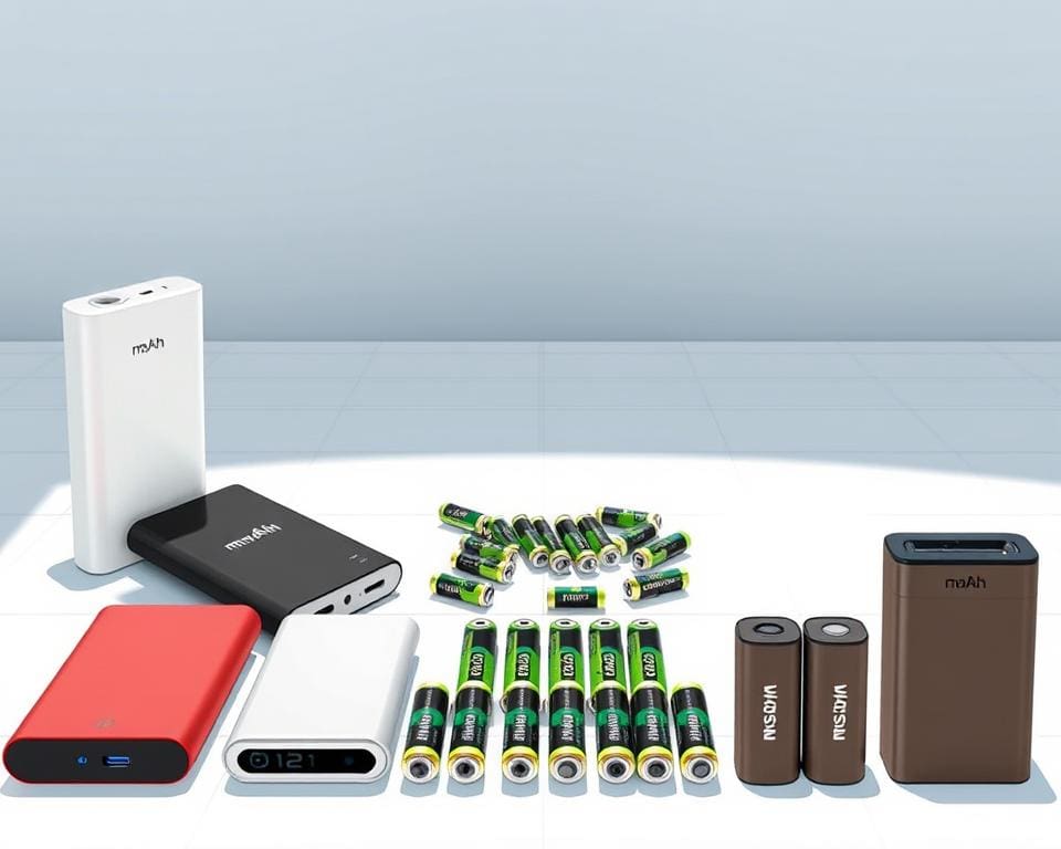 mAh capaciteit van powerbanks