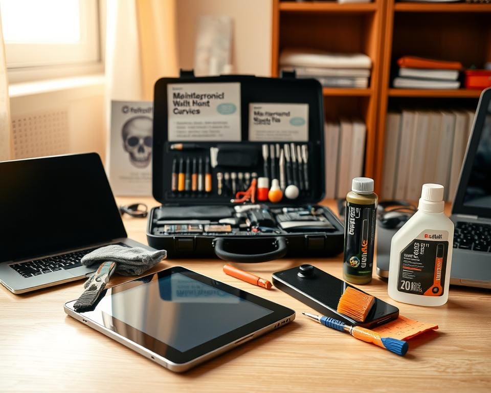 specifieke onderhoudstips elektronische apparaten