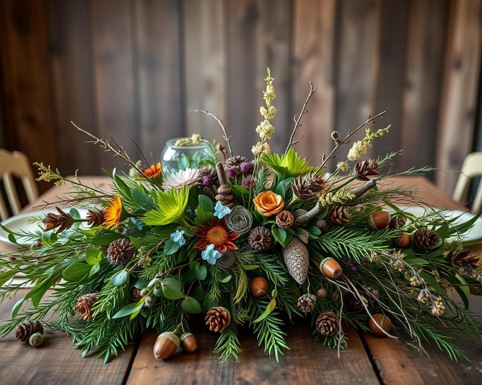 Hoe gebruik je natuurlijke elementen bij tafeldecoratie?