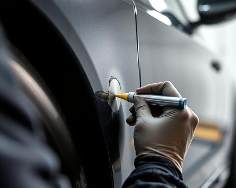 Hoe werkt lakherstel auto bij kleine beschadigingen?