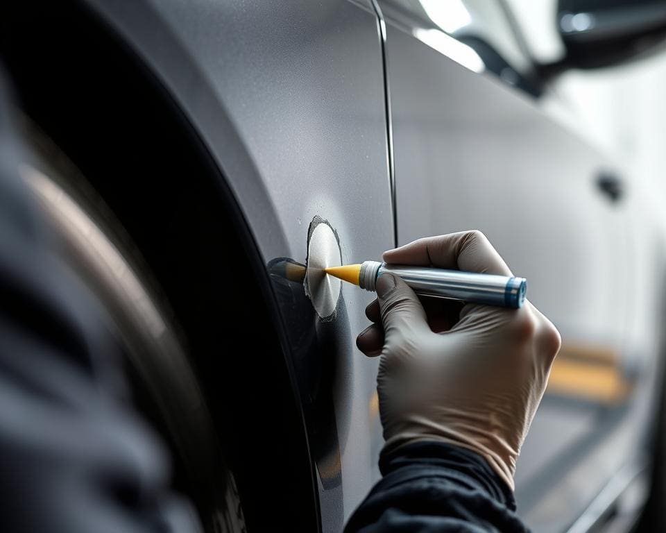 Hoe werkt lakherstel auto bij kleine beschadigingen?